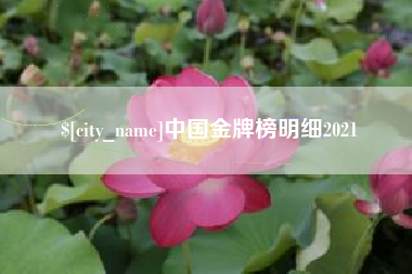 四平中国金牌榜明细2021