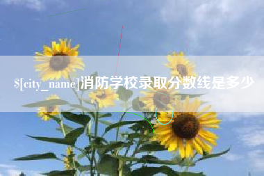 四平消防学校录取分数线是多少