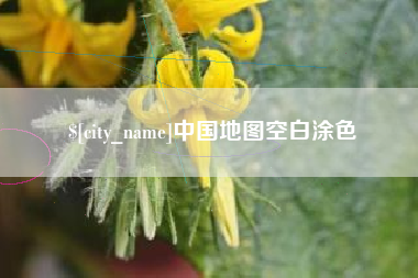 四平中国地图空白涂色