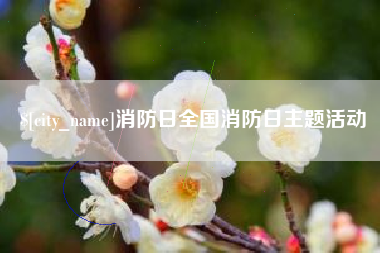 四平消防日全国消防日主题活动