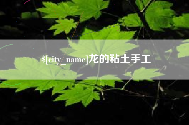 四平龙的粘土手工