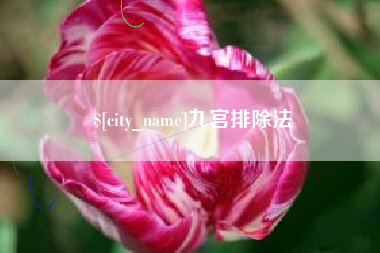 四平九宫排除法