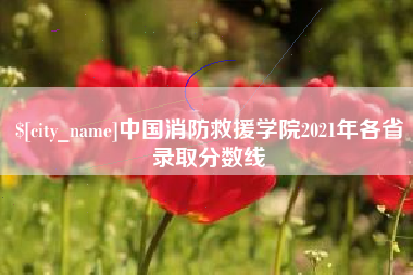 四平中国消防救援学院2021年各省录取分数线
