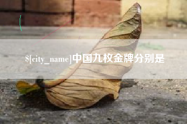 四平中国九枚金牌分别是