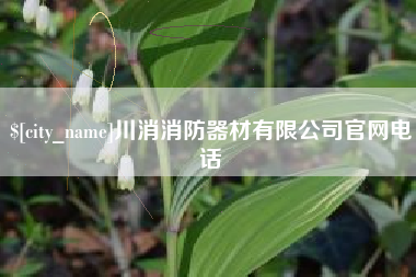 四平川消消防器材有限公司官网电话