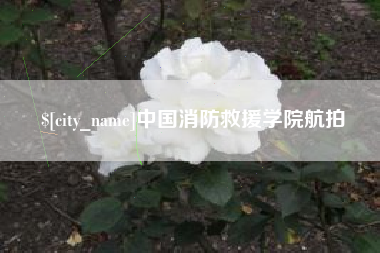 四平中国消防救援学院航拍