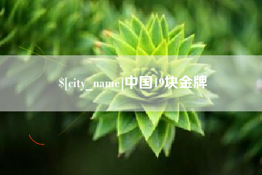 四平中国19块金牌
