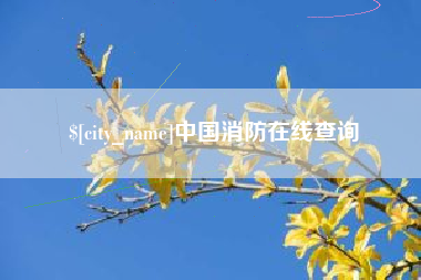 四平中国消防在线查询