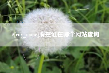 四平消控证在哪个网站查询
