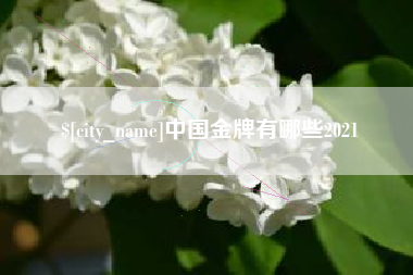 四平中国金牌有哪些2021