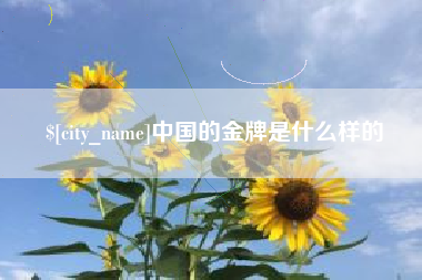 四平中国的金牌是什么样的