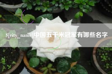 四平中国五千米冠军有哪些名字